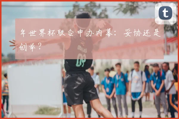 年世界杯联合申办内幕:妥协还是创举?